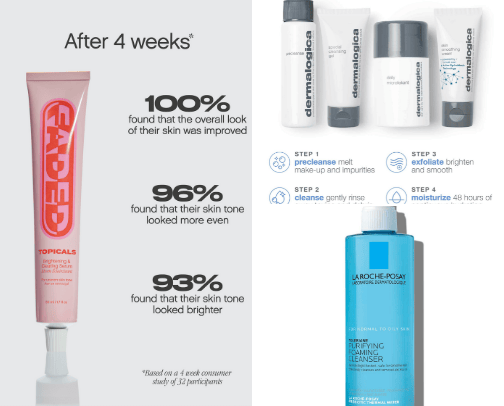 Skincare essentials for flunctuating weather and combination skin type!🌊 cover photo collage