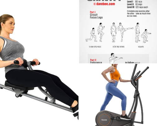 Exercise Time cover photo collage