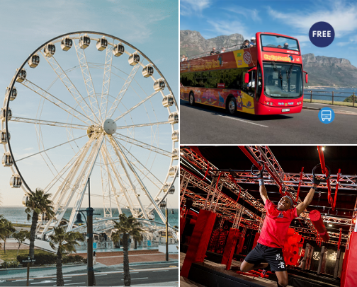 Your FUN Cape Town itinerary ✨ cover photo collage