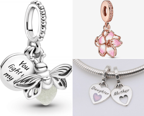 pandora charm(ed)s cover photo collage
