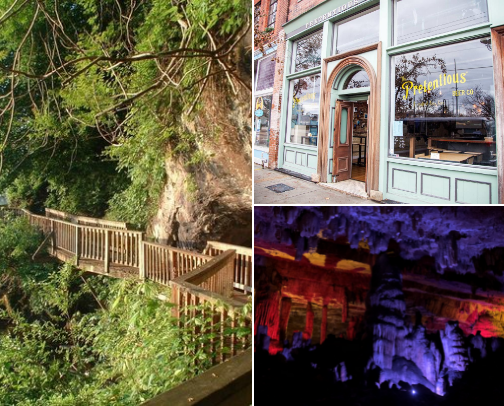 Hidden gems Knoxville cover photo collage