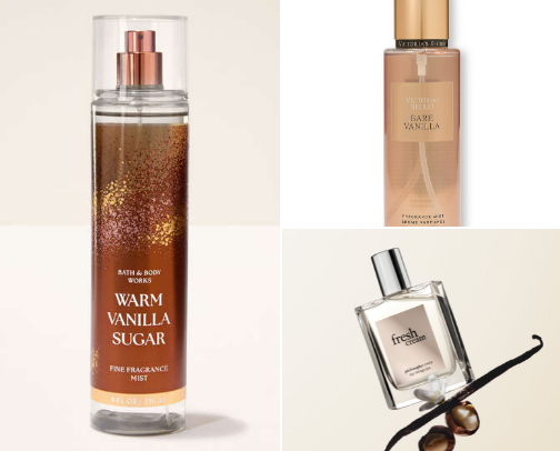 Favorite Scents for Girls who Love Vanilla 🍦🍨🤍 cover photo collage