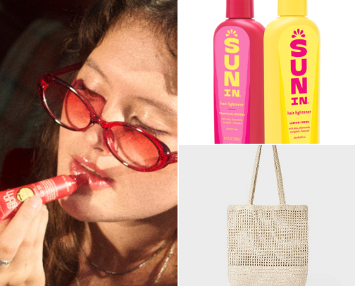 Sun items ☀️ cover photo collage