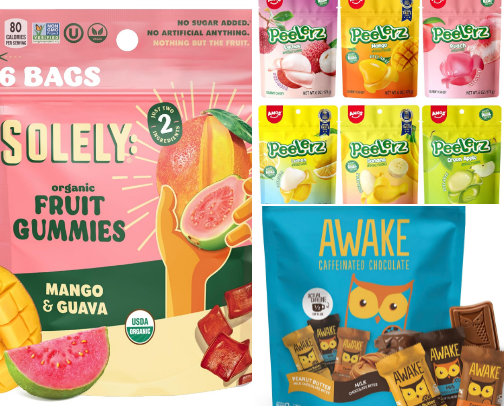 All the Snackies for the Soul! Amazon finds cover photo collage