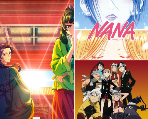 My anime recs cover photo collage