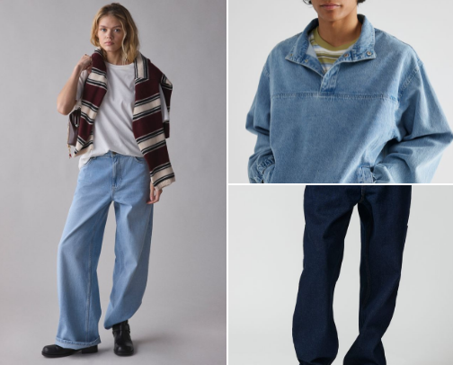 The Jean/Denim Collection cover photo collage