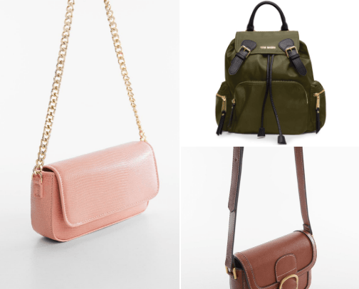 Bags and backpacks 👜 cover photo collage