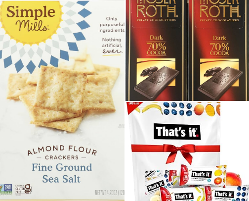 🛒 Healthy Amazon Snack Options (Balanced + Realistic) cover photo collage