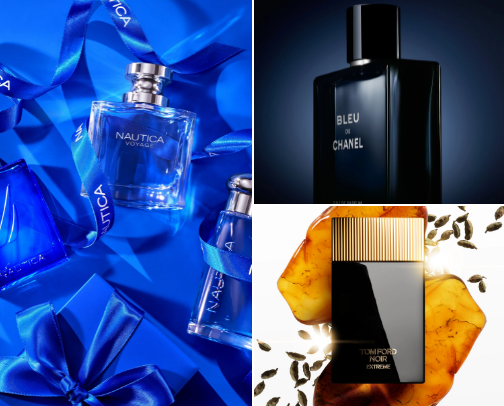 Best parfums for men🧊 cover photo collage