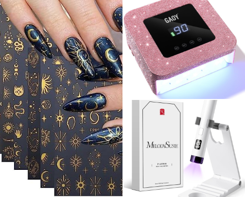 Salon Nails AT HOME (beginner friendly) cover photo collage