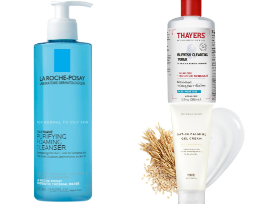 Oily/Acne Prone Skin Favs cover photo collage