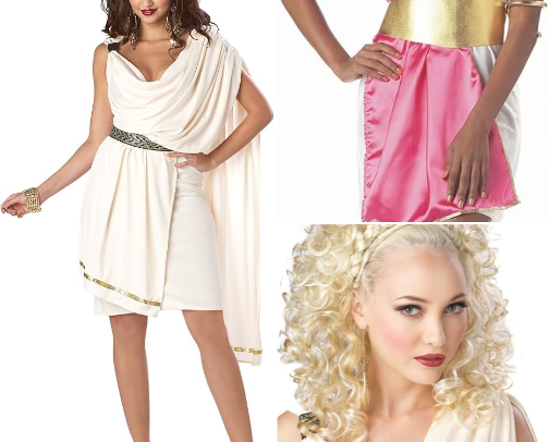 Goddess Costumes cover photo collage