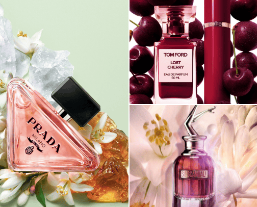 Perfumes that make people turn to you! cover photo collage