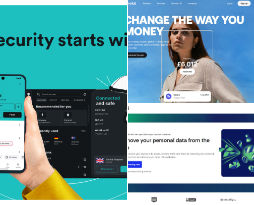 The Borderless Nomad: Global Data, Banking, & Security cover photo collage