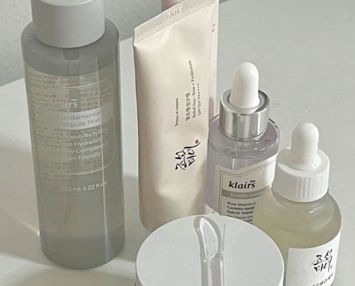 Skincare faves cover photo collage