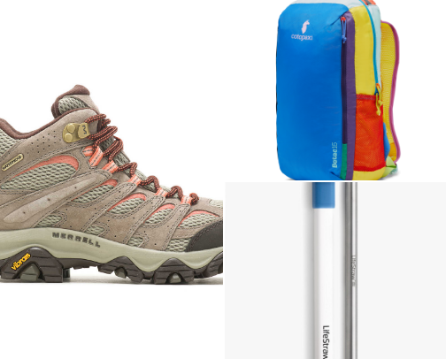 Gone for a Hike Must-Haves cover photo collage