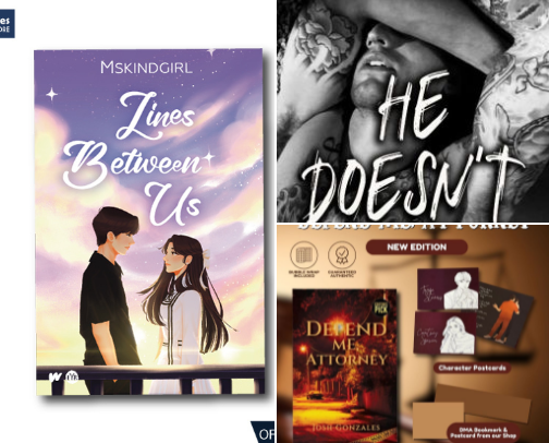 Wattpad books/pocket books/bl books cover photo collage