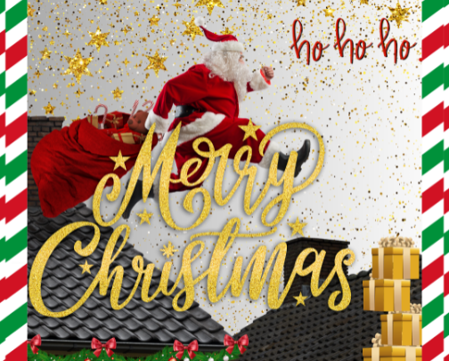 Holiday Magic Gift 🎅🌲  Christmas Cheer cover photo collage