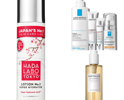 skin care cover photo collage