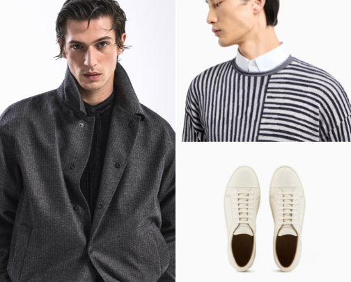 Trendy Top List Spring recs for Man by GIORGIO ARMANI cover photo collage
