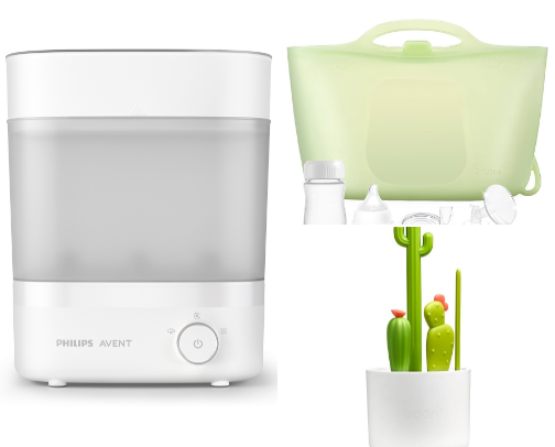 Cleaning baby bottles made easier cover photo collage