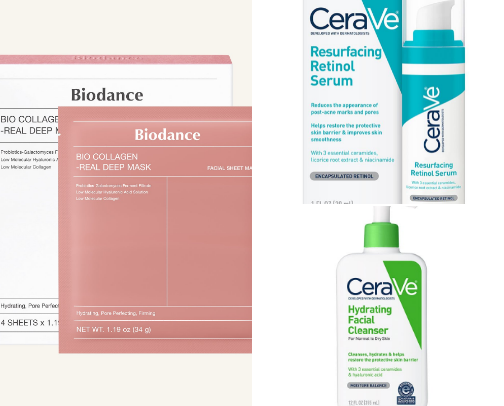 affordable but effective skincare products! <3 cover photo collage