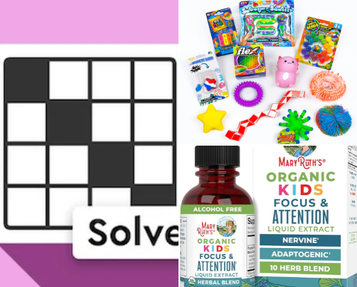 ADHD Go to’s cover photo collage