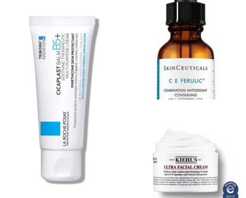 Skincare That Saved My Dry+ Eczema Skin cover photo collage