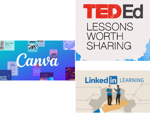 Free Learning Websites - Skill Up from Home cover photo collage