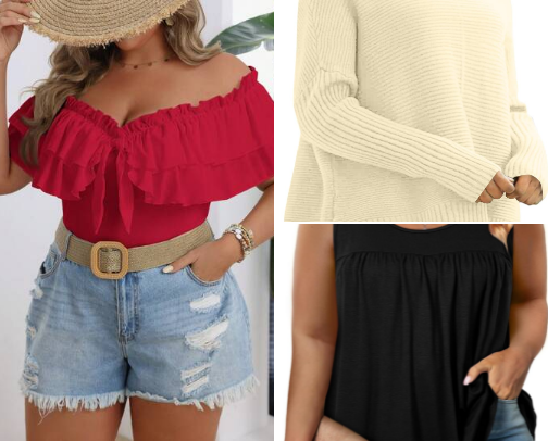 Plus size fits cover photo collage