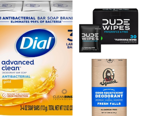Teenage Boys Hygiene MUSTS cover photo collage