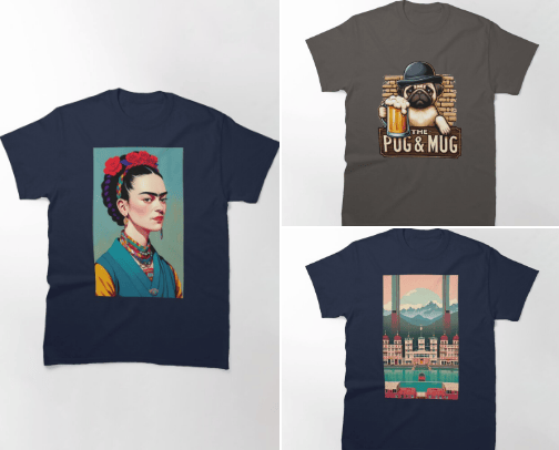 best graphic tees cover photo collage
