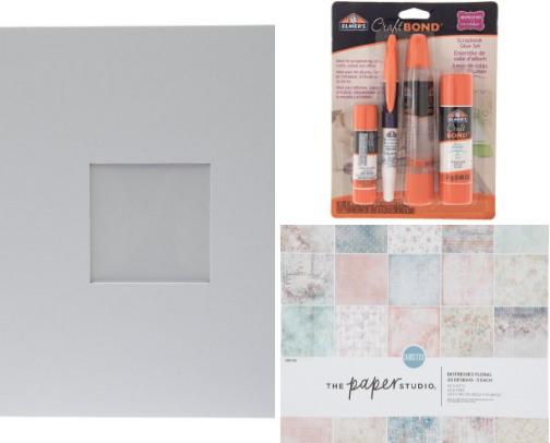 Scrapbooking cover photo collage