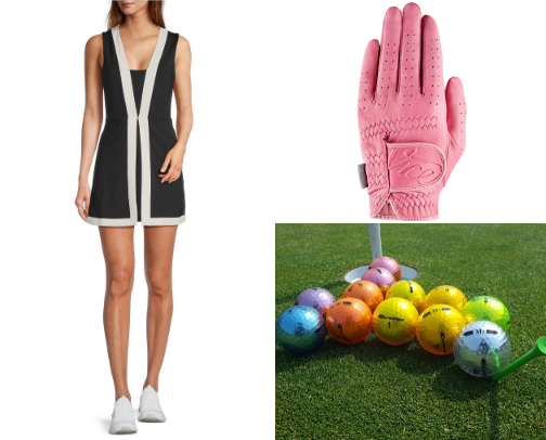 Golf Girlie Things cover photo collage