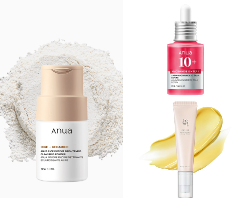 Skincare🧴✨ cover photo collage