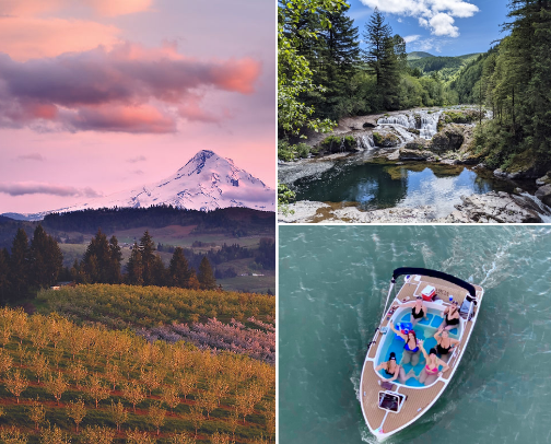 My Underrated Portland Visitor Guide 🏔️ cover photo collage