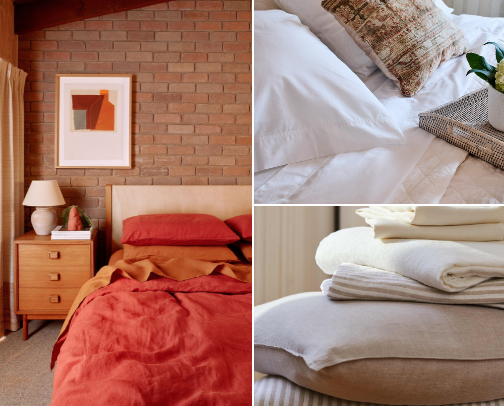 Well Made Bed cover photo collage