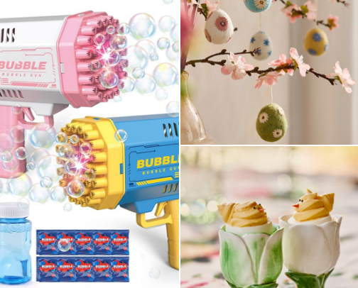 Easter gift ideas cover photo collage