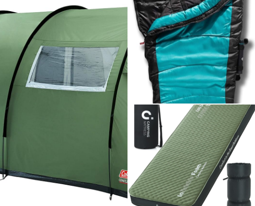 Camping & Tent Gear Essentials: Top Amazon Picks for Central Florida cover photo collage