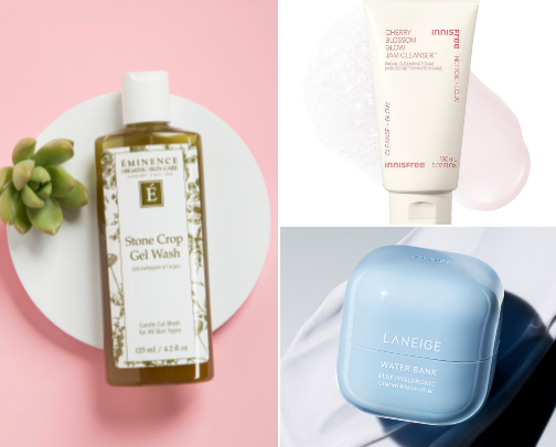 Skin Care: Secrets to glowy skin ✨ cover photo collage