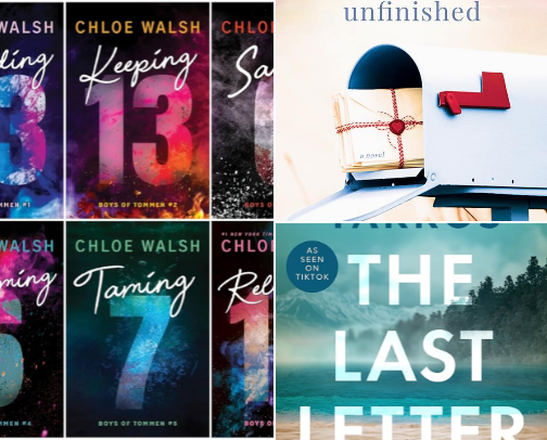 Romance Books for the Win cover photo collage