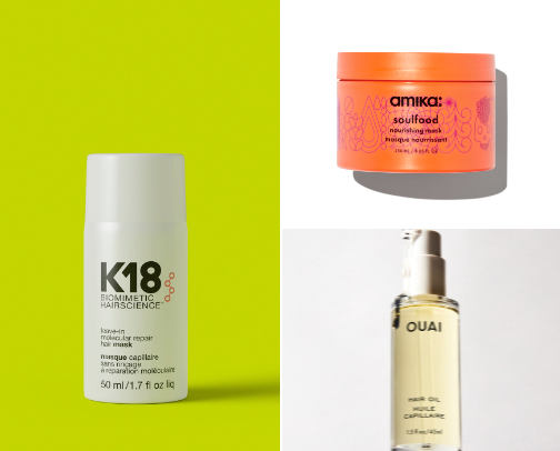 Hair care that has saved my hair’s health as a blonde & a Cosmo student! 💆🏼‍♀️ cover photo collage