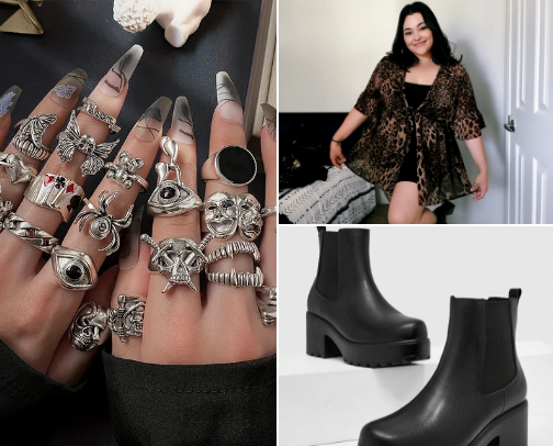 Alternative Plus Size Baddie on a Budget cover photo collage