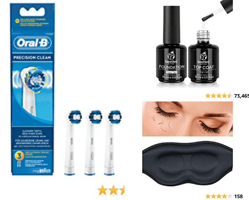 Beauty Buys and Self Care cover photo collage