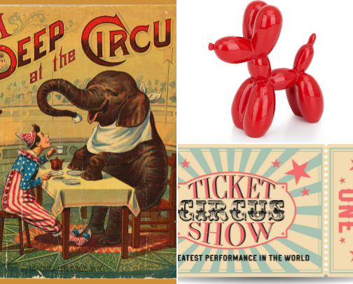 Circus Core: The Best 'Big Top' Decor for a Whimsical Home 🎪🤡🌈 cover photo collage