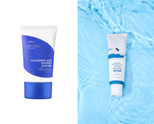 Sunscreen Guide: The Best Korean & european sunscreens for Every Skin Type! cover photo collage