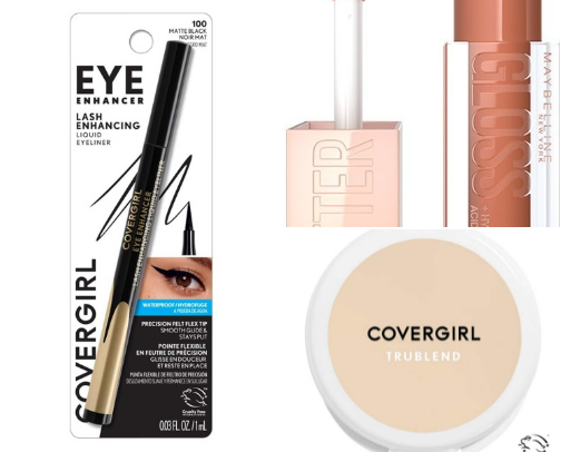 Fav drug store makeup💕 cover photo collage