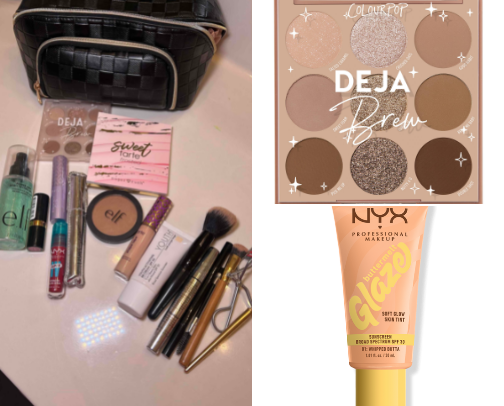 My Summer Go to Makeup Items cover photo collage