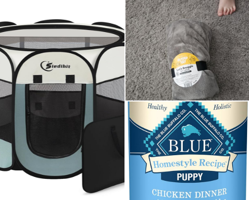 OH SH#T I JUST GOT A PUPPY- essentials✨ cover photo collage