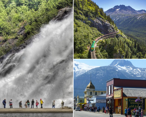 Alaska Cruise cover photo collage